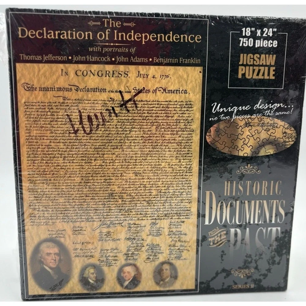 Historic Documents The Pact Series II Jigsaw Puzzle‎ 750 Pieces SEALED